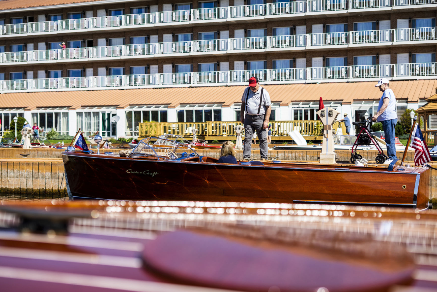 International show draws boat lovers to Alex Bay